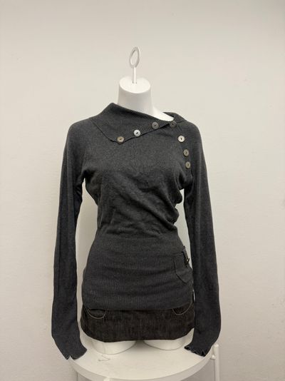 Knit Button Jumper (UK12)