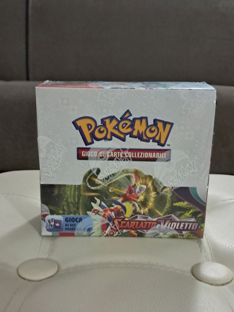 Pokémon Box sigillato di Scarlatto r Violetto ITA obraz 1