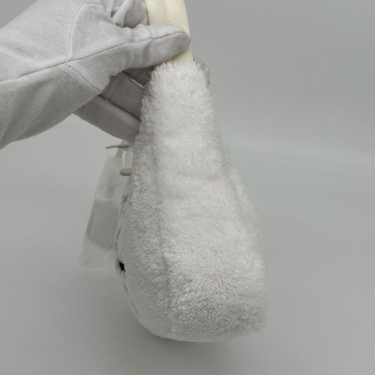 Prada White Fluffy Shoulder Bag image 2
