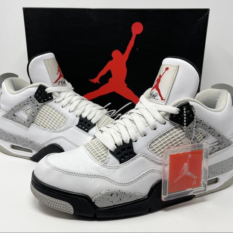 Jordan Nike Air Jordan 4 Retro OG White Cement (2016) product image