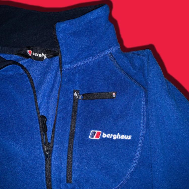 * BLUE BERGHAUS FLEECE * image 2