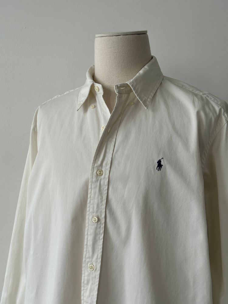 Ralph Lauren 2000s Pure Cotton Logo Shirt - XXL image 4