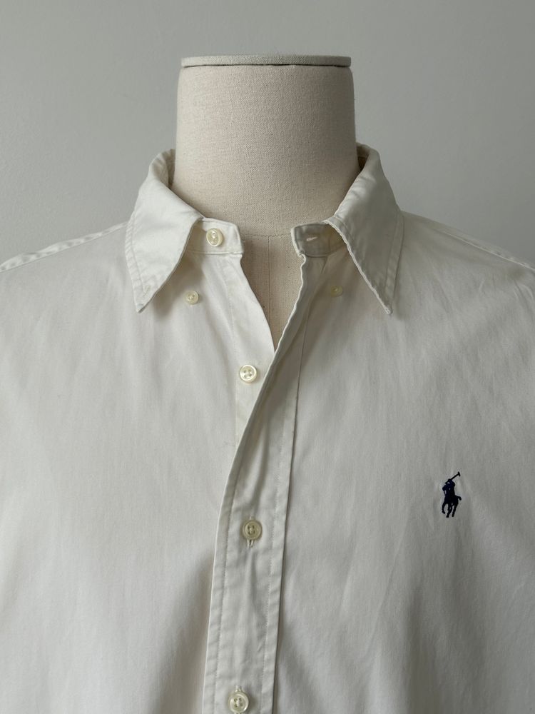 Ralph Lauren 2000s Pure Cotton Logo Shirt - XXL image 7