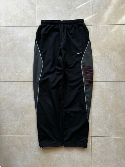 Nike Black Track Pants Big Side Logo