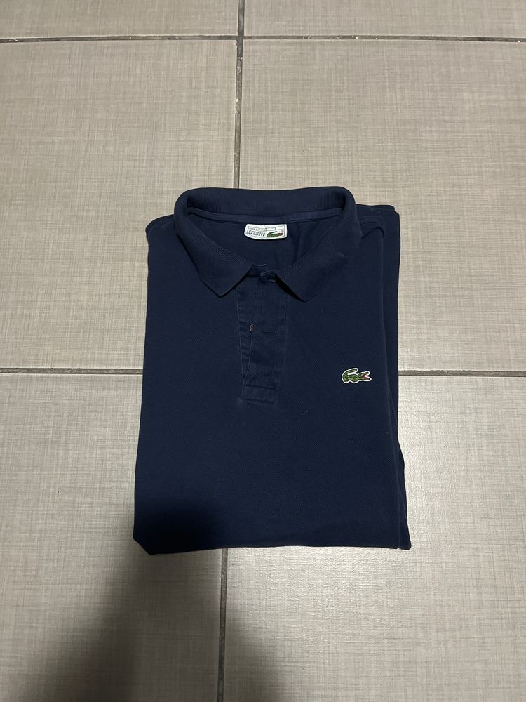 Lacoste Navy Blue Polo Shirt
