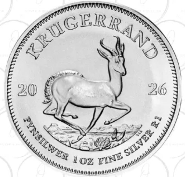 1oz 999 Krugerrand Silver Coin