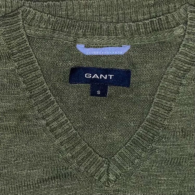 * KHAKI GANT KNIT JUMPER  * image 2