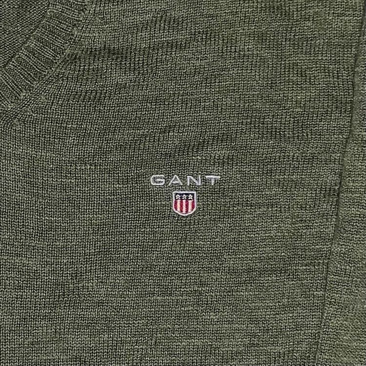 * KHAKI GANT KNIT JUMPER  * image 3
