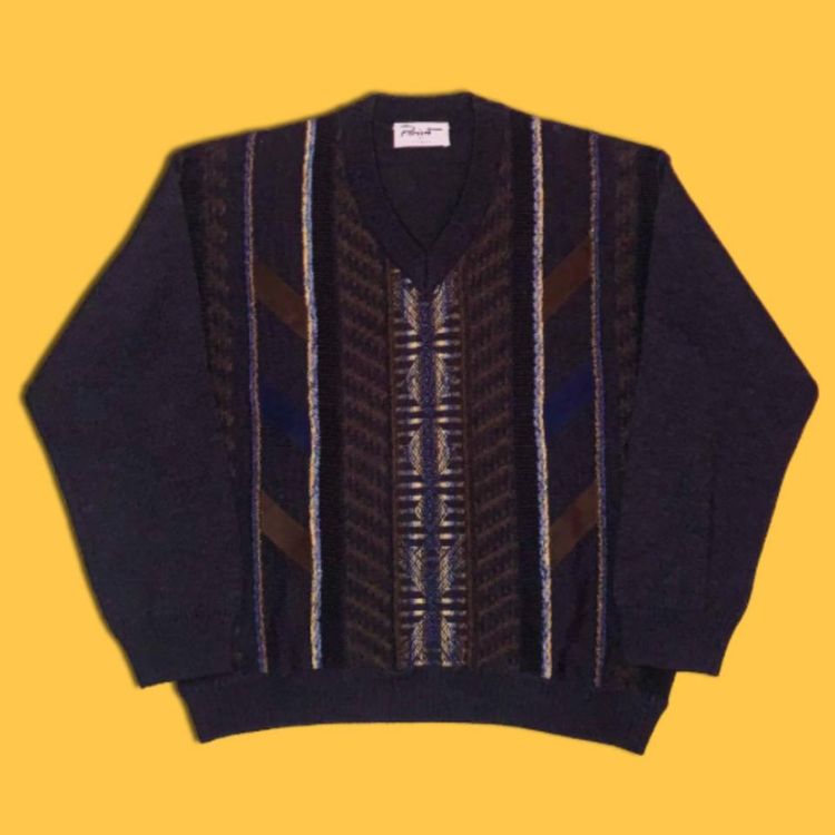 Italian Gold * VINTAGE CHUNKY KNIT ITALIAN SWEATER * imagen del producto