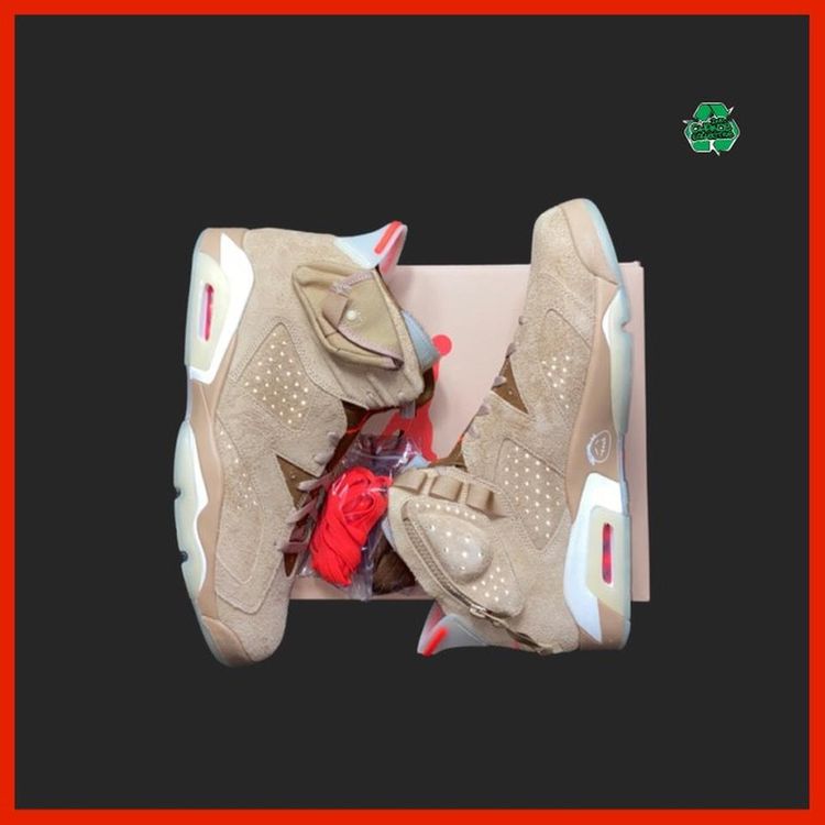 Jordan - Air Jordan 6 Retro SP Travis Scott British Khaki imagen del producto