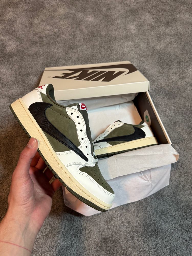 Jordan 1 Low OG Travis Scott Medium Olive (Nuove)