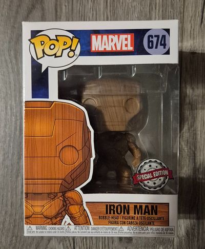 Marvel Pop! Iron Man Bobble-Head Figurine