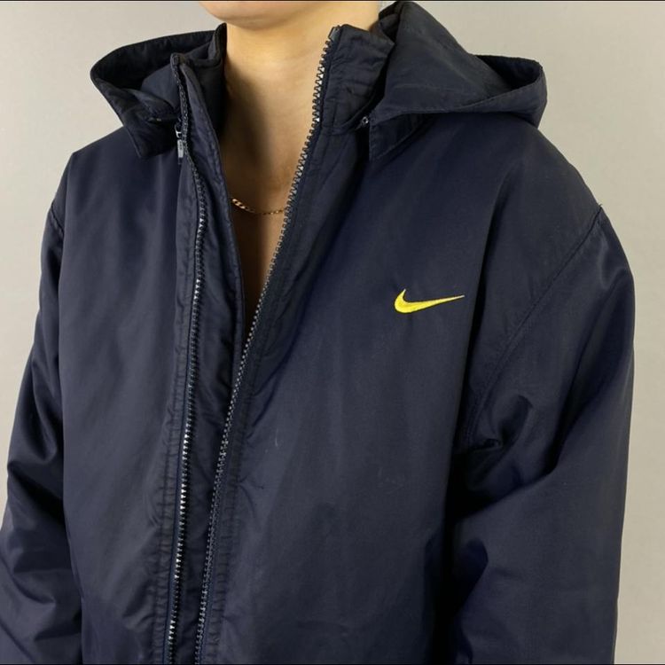 Nike jacket with swoosh spellout 2