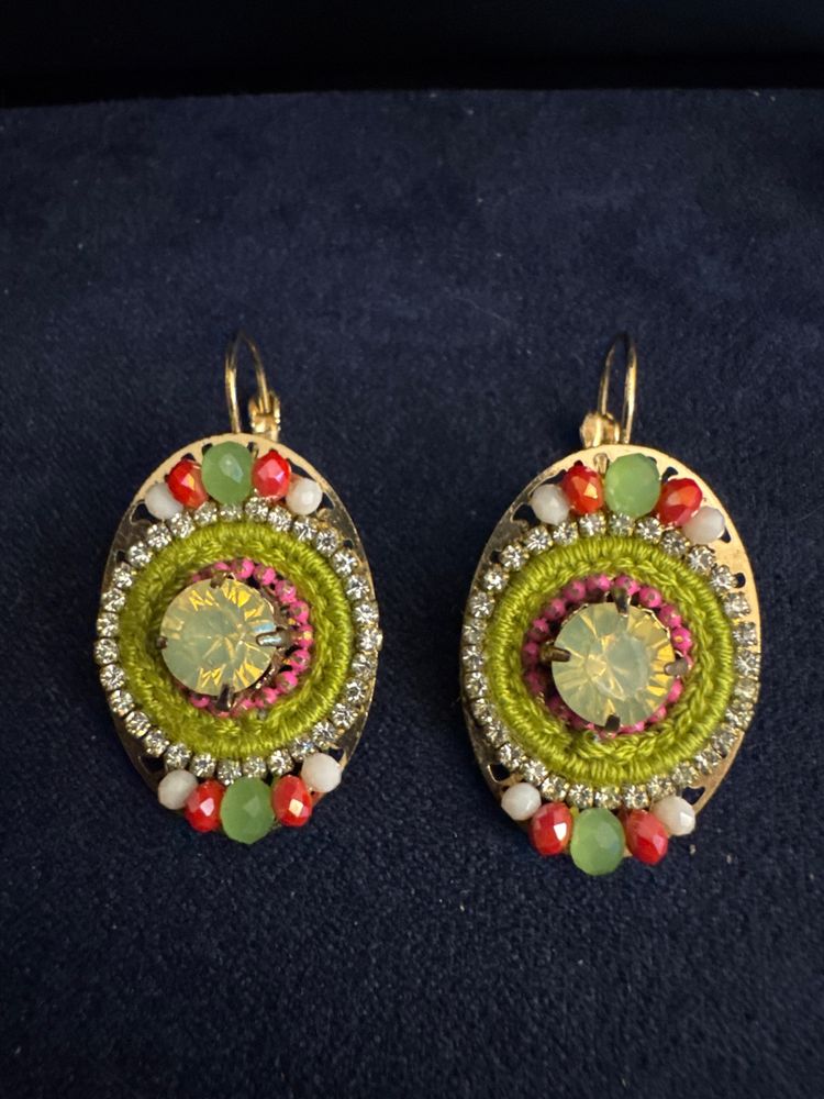 Colorful Beaded Earrings