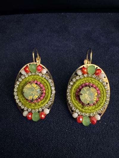 Colorful Beaded Earrings