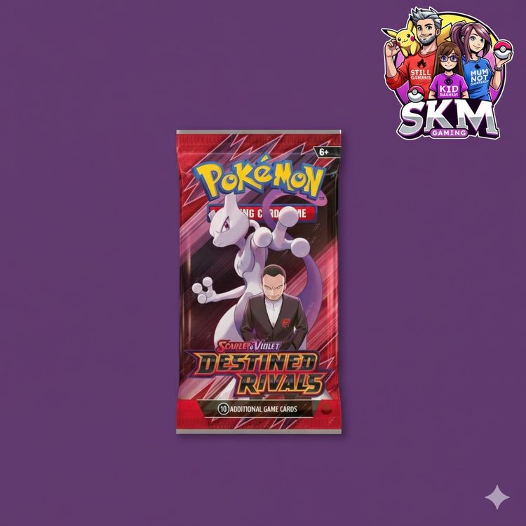 Pokemon Pokemon Scarlet & Violet Destined Rivals Trading Card Game Booster Pack product image
