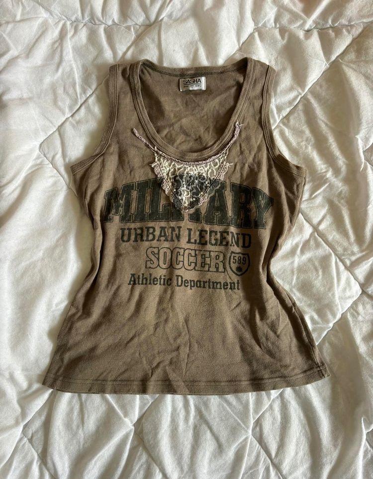Other Top z nadrukiem y2k streetwear swag Sleeveless Tank Top product image