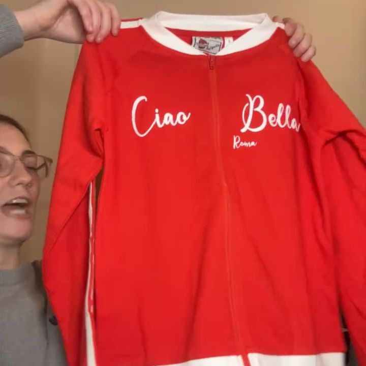 Other red zip up jacket product image