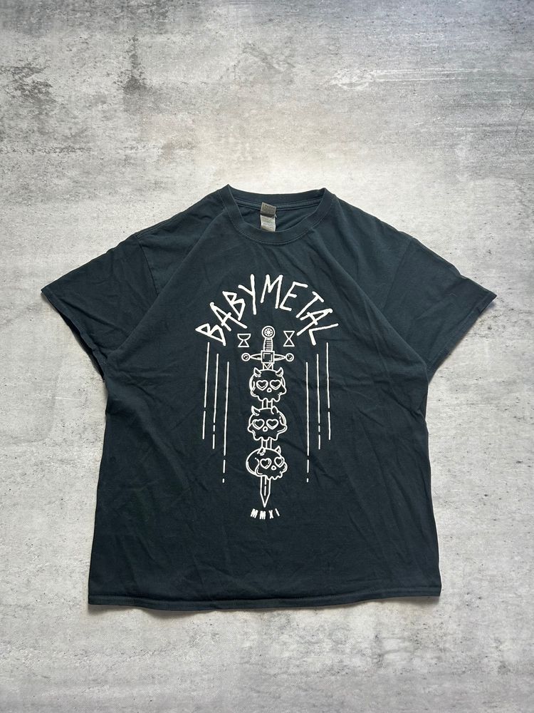 Gildan Black Babymetal Graphic T-Shirt
