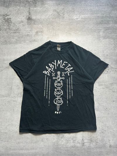Gildan Black Babymetal Graphic T-Shirt