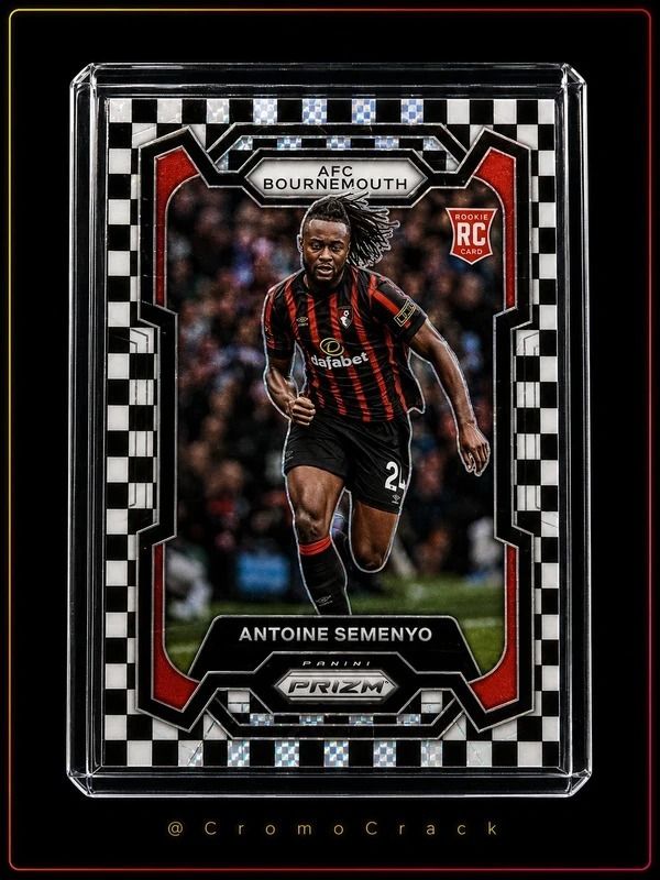 Antoine Semenyo RC Checkerboard SSP – Prizm Premier League 2023/24
