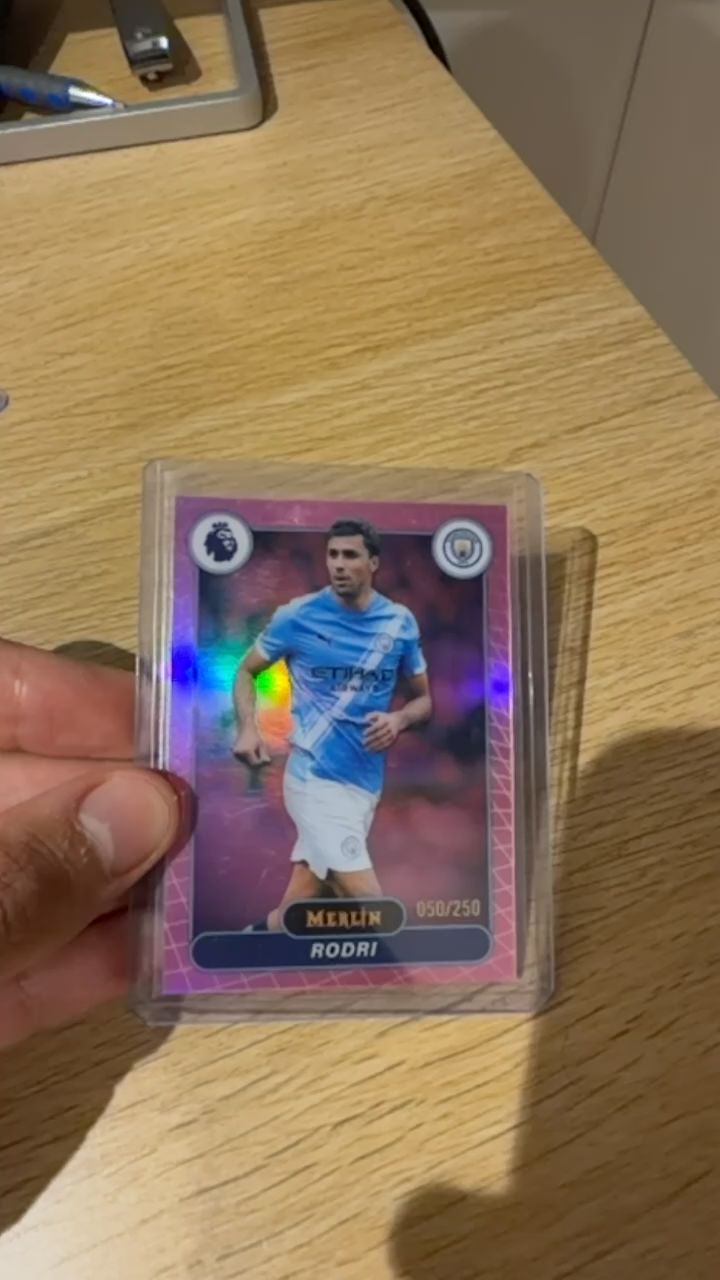 Topps Merlin Rodri image 1