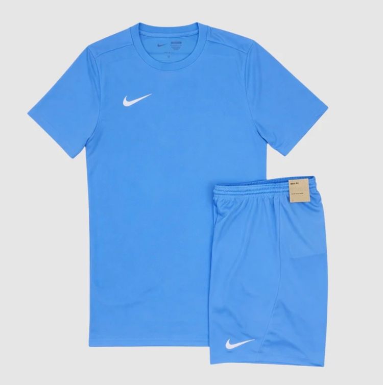 NIKE DRI-FIT TSHIRT + SHORTS SET - UNIVERSITY BLUE