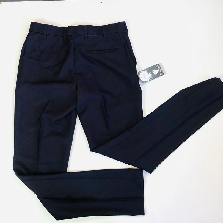 Skopes Bruno Slim Fit Mens Wine / Aubergine Smart Trousers Size 30R -  NEW 17