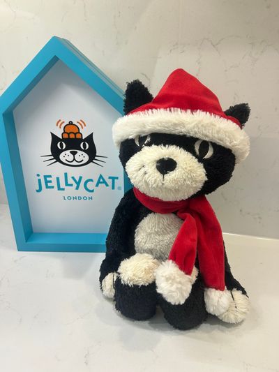 Jellycat Christmas Jack Cat 25 anniversary BNWT retired