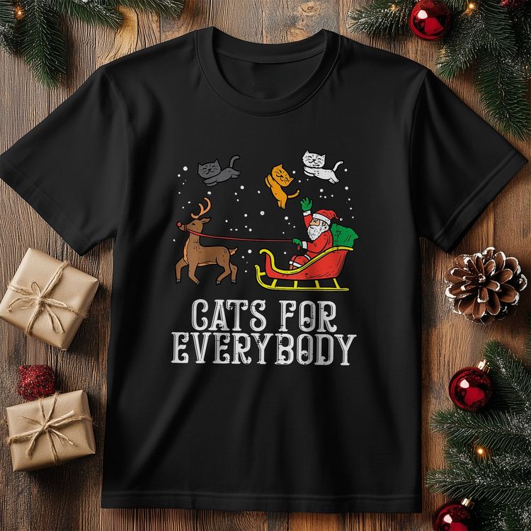Cats For Everybody Christmas Cat image 1