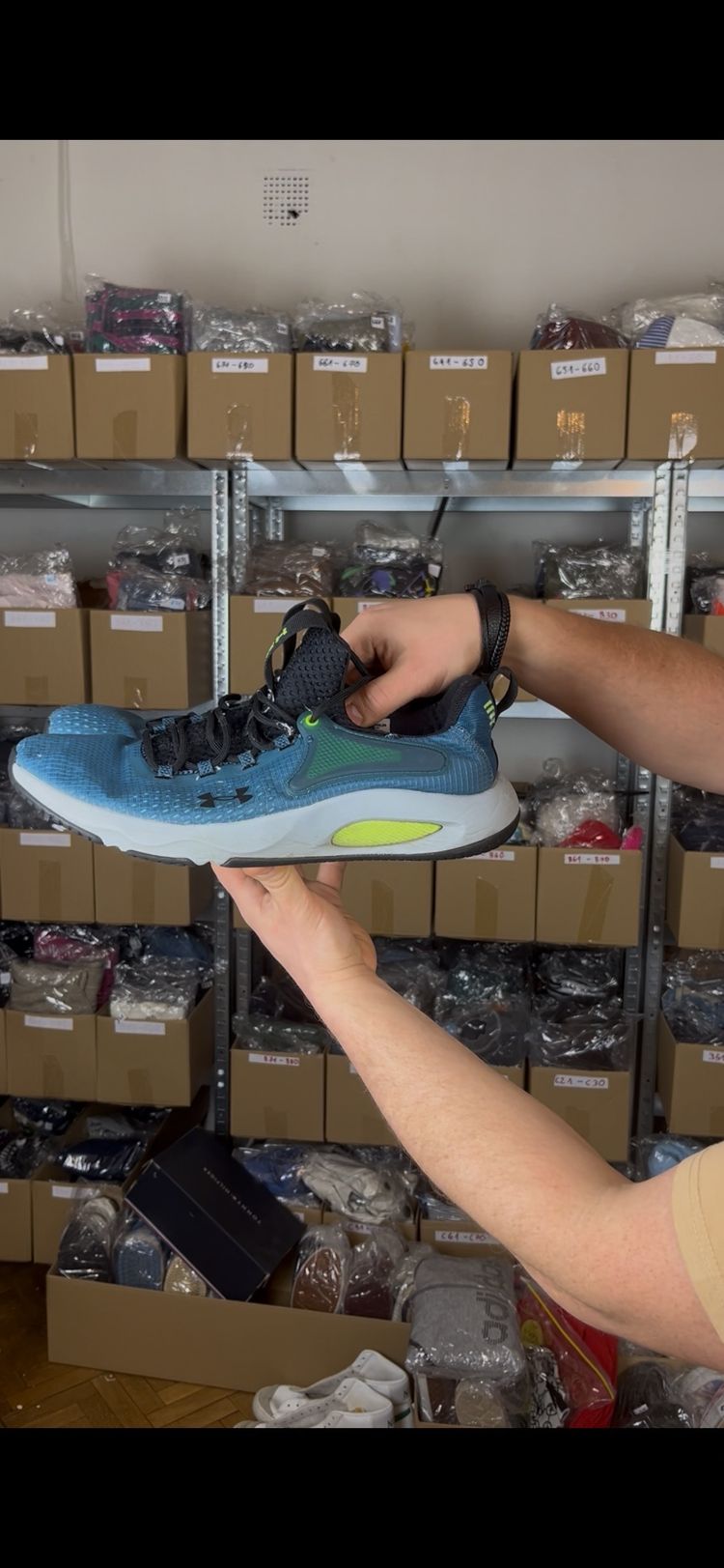 Under Armour Under Armour Blue And Black Athletic Shoe Size 47,5 product image