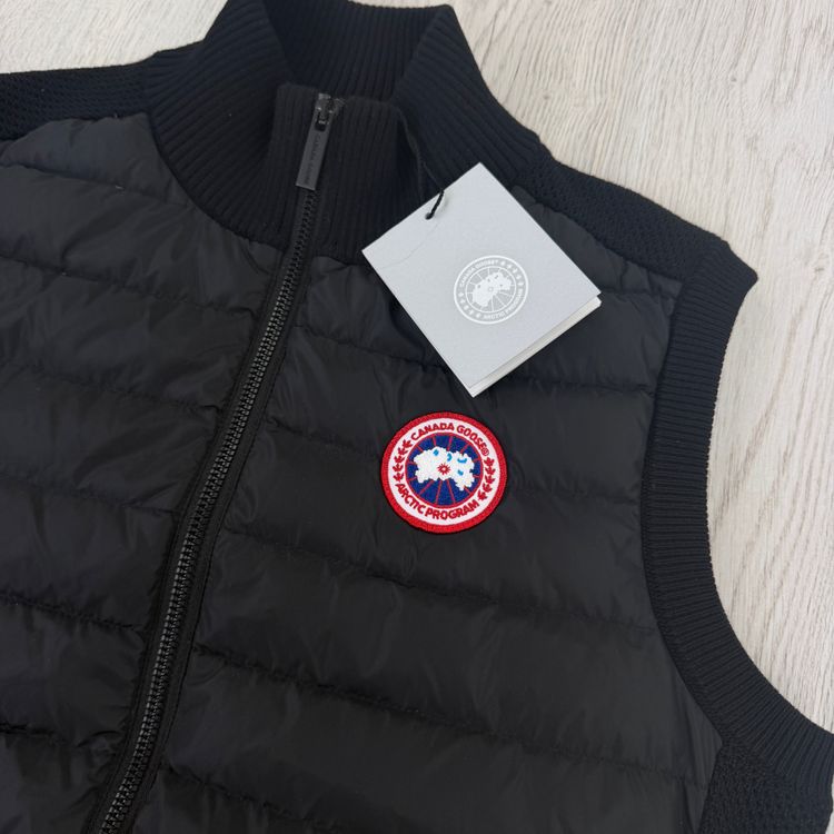 Canada Goose Men’s Black Knitted Vest Gilet - XS image 4