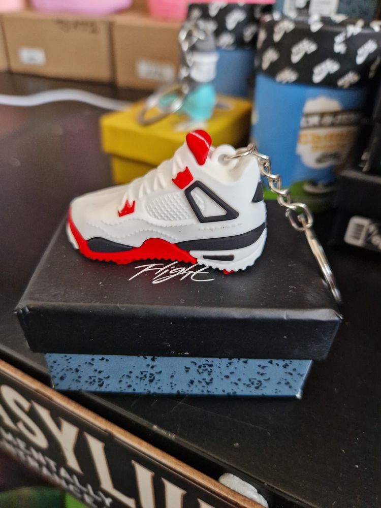 Mini Jordan 4 Sneaker Keychain