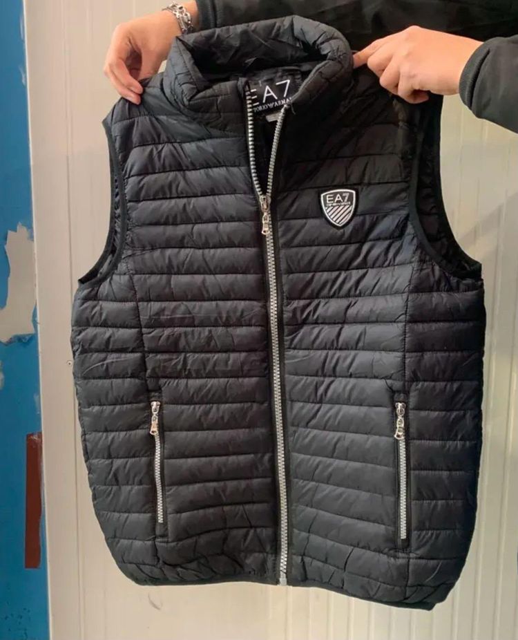 Ea7 Emporio Armani Sleeveless Puffer Vest image 1