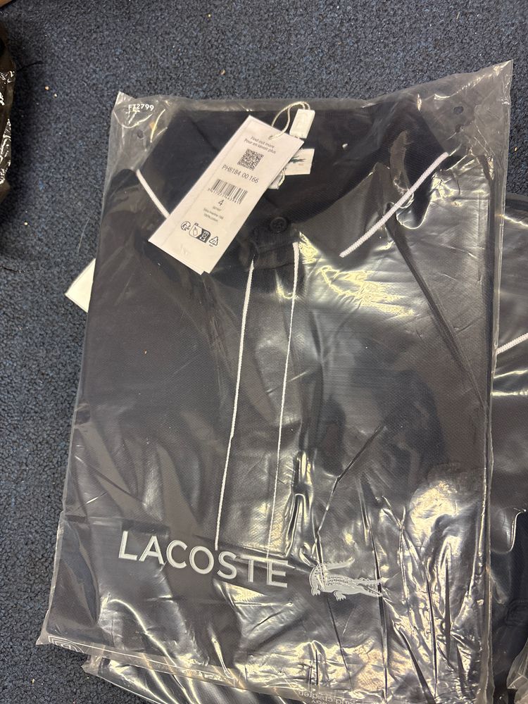 Lacoste blue marine polo