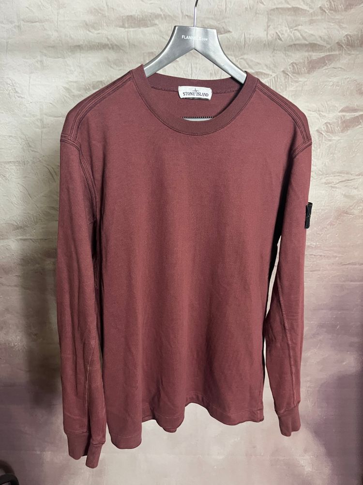ReaderSells Stone Island Light Crewneck Burgundy Small product image