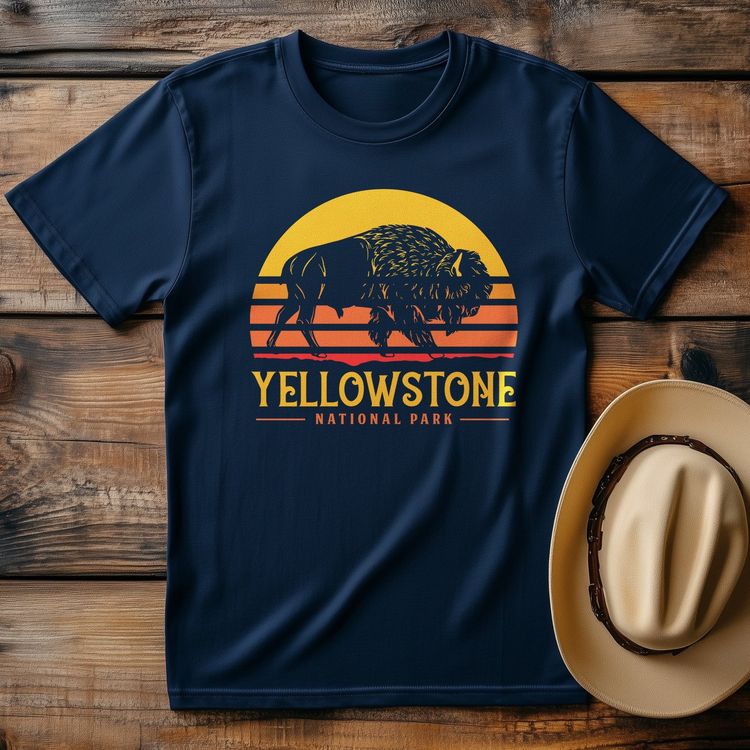 Yellowstone Park Retro T-Shirt 6