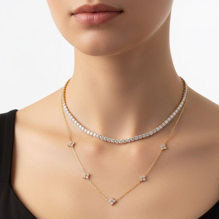 Collana Flora Sparkle 5
