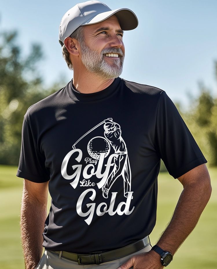 Golf-36 Gold t-shirt image 5