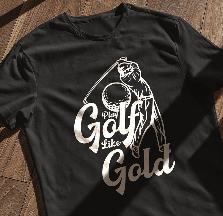 Golf-36 Gold t-shirt image 7