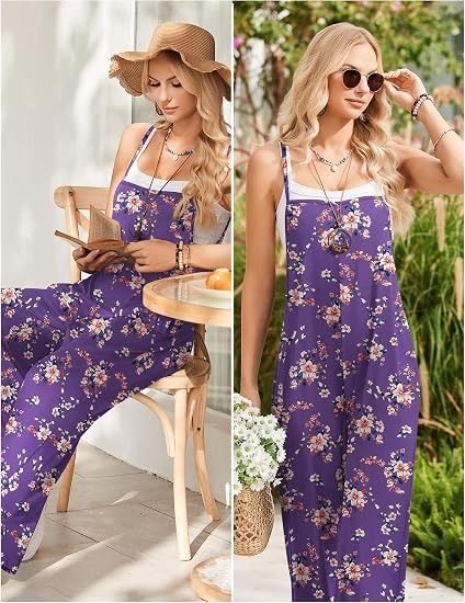 Other Purple Floral Maxi Dress product image