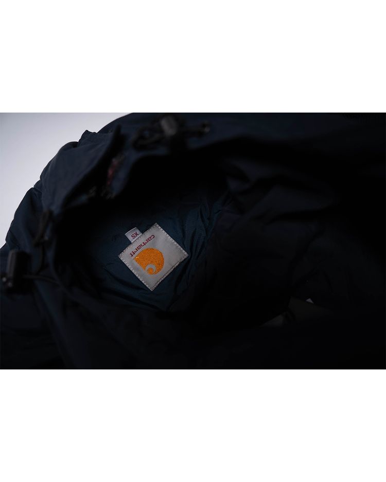 Carhartt Navy Hooded Jacket image 3