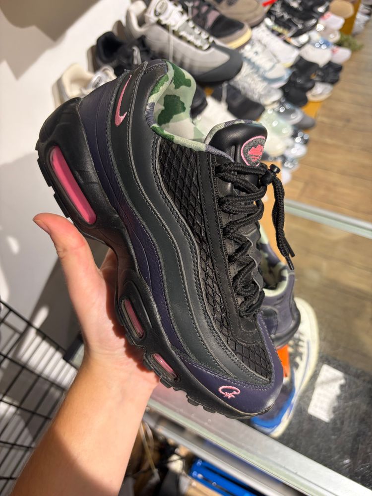 Nike AM95 Corteiz Pink Beam UK 6.5 #336 image 8