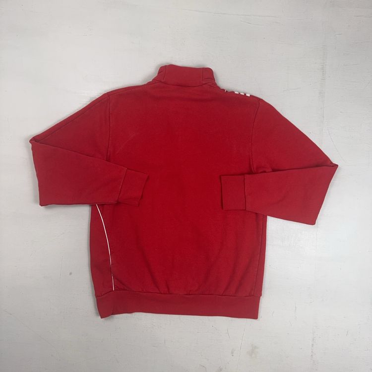 Vintage Adidas Red 1/4 Zip (M) 3