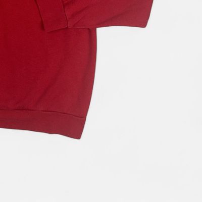Vintage Adidas Red 1/4 Zip (M) 2