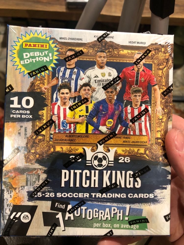 Panini Pitch Kings Soccer Trading Cards