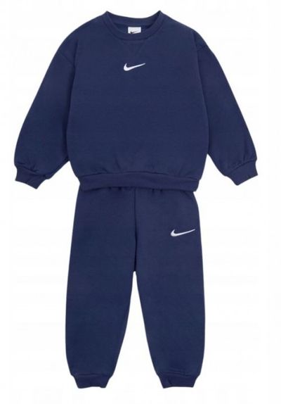 Nike Navy Blue Sweatshirt And Sweatpants Set