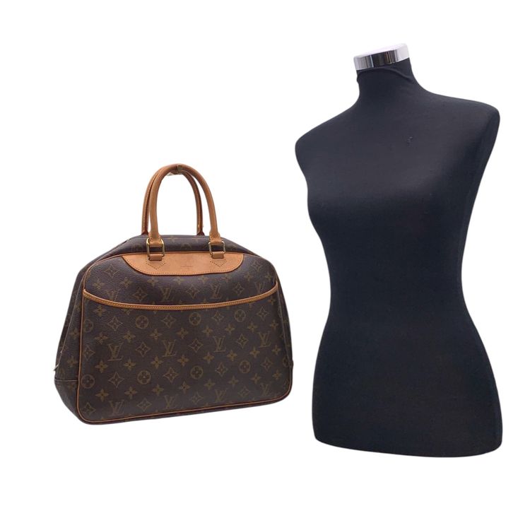 Louis Vuitton Vintage Cloth Handbag Deauville image 6