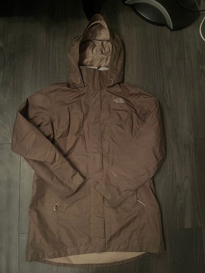Brown Dryvent North Face Raincoat