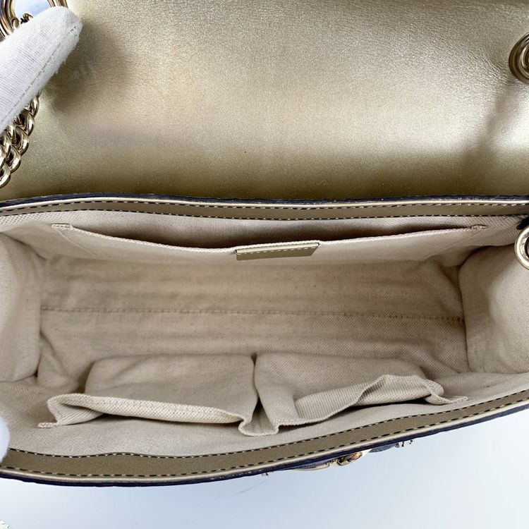 Gucci Leather Shoulder Bag Emily image 6